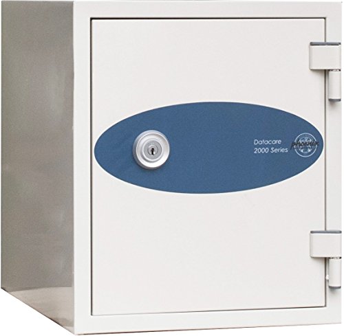 Phoenix Datacare 1-Hour Key Lock Fireproof Media Safe - 0.26 cu ft