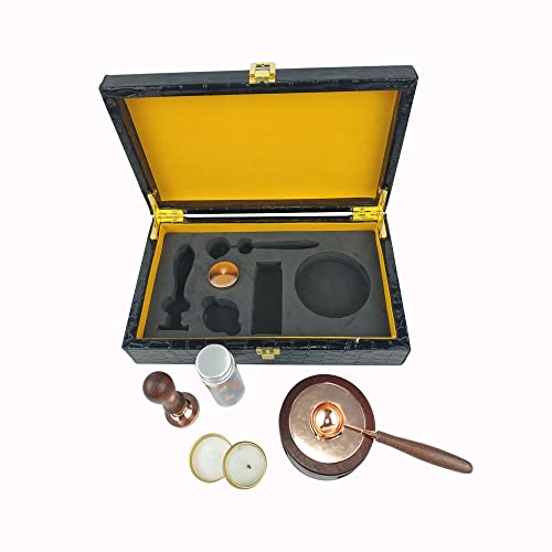 Personalized Wedding Invitation Sealing Wax Stamp Set Spoon Furnace