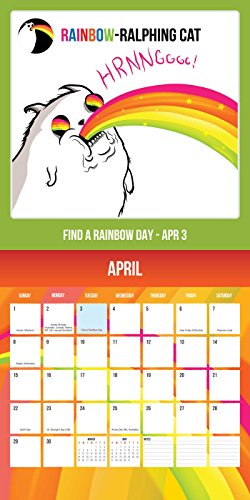 Exploding Kittens 2018 Wall Calendar
