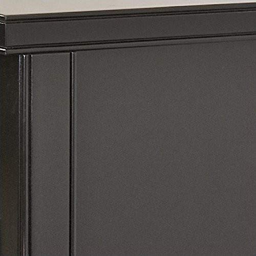 Martin Furniture Tribeca Loft Black Bookcase, 84" - Fully Assembled