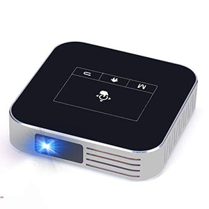 Projector Portable DLP Support 1080P Mini Projectors 2500 Lumens Video Pocket Projector Bluetooth WiFi HDMI USB SD AirPlay Built-in Stereo Speakers 200" Outdoors Movie Gaming Home Screen Share