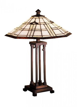 Meyda Tiffany 50281 Two Light Table Lamp