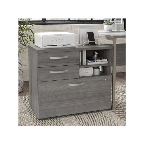 Bush Business Furniture HYF130PGSU-Z Hybrid Office Storage Cabinet