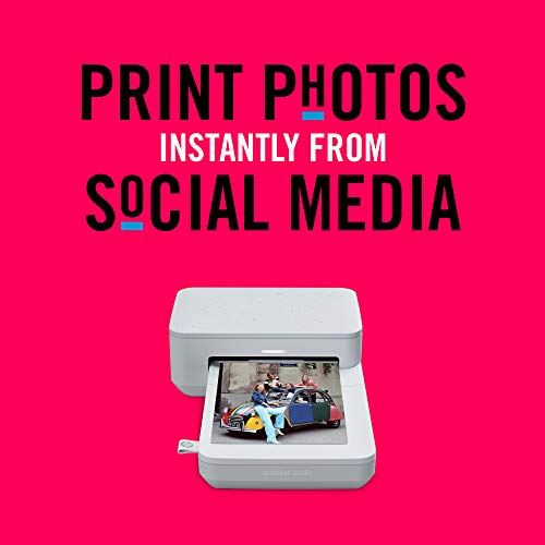 HP Sprocket Studio Photo Printer – Personalize & Print, Water-Resistant 4x6" Pictures (3MP72A)