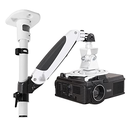 JKXWX Projector Hanger Bracket - Wall-Mounted Rotating Mount (14.33 lbs Capacity)