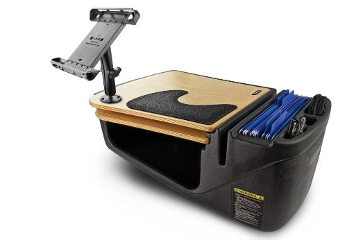 AutoExec AUE10025 GripMaster Car Desk Birch Finish with Tablet Mount (Older Finish)