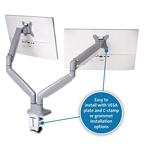 Kensington K55471WW Monitor Arm One Touch Height Adjustable