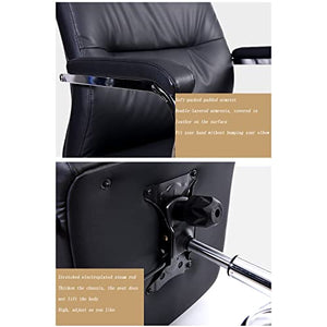 HUIQC Executive Office Chair - High Back PU Leather Swivel Desk Seat