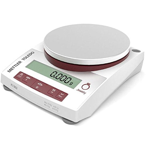 Mettler Toledo JL6001GE/A Gram Scale - Legal for Trade - Gram - Ounce - DWT - Carat - pound(lb) - Jewelry Scale - 6200 gram (gr.) Capacity - 0.1 gr Readability