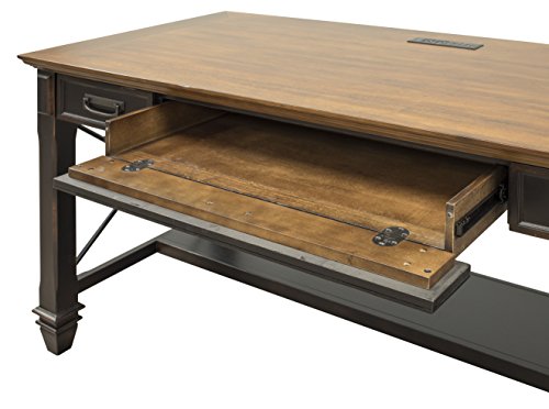 Martin Furniture Hartford Writing Desk, Brown