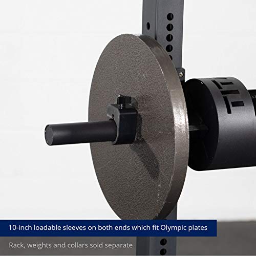 Titan Fitness 8 inch Rackable Strongman Log Bar Powerlifting Log Press Home Weightlifting