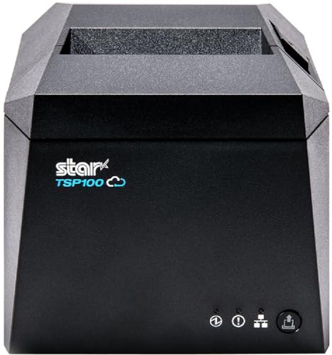Star Micronics TSP143IVUE USB/Ethernet Thermal Receipt Printer - Gray