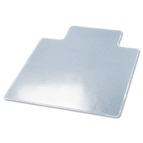 deflect-o Products - deflect-o - RollaMat Studded Beveled Mat for Medium Pile Carpet, 45w x 53l, Clear - Sold As 1 Each - Studded, protective vinyl. - For medium pile carpeting. - Transparent color allows carpeting to show through. - Beveled edge. - Stron