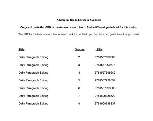 Evan-Moor Daily Paragraph Editing, Grade 4
