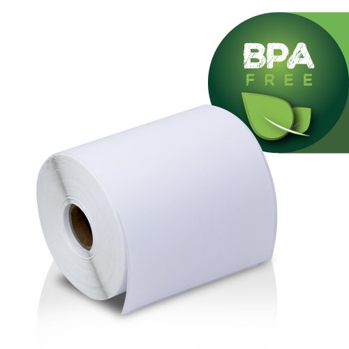 OfficeSmartLabels - 4" x 6" 4XL Internet Postage Shipping Labels, Compatible with 1744907 (40 Rolls - 220 Labels Per Roll)