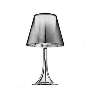 Flos Miss K Table Lamp Aluminized Silver F6255000 Design Philippe Starck