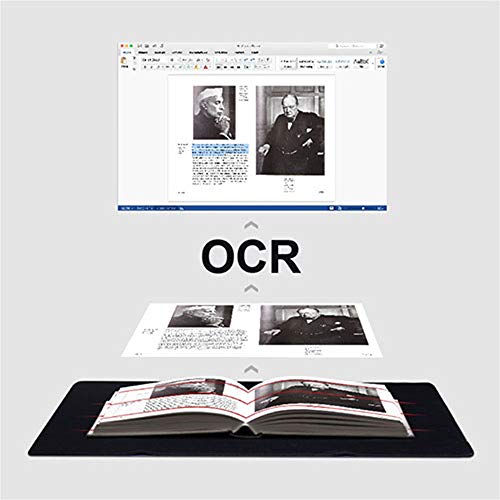 CZUR Aura, The Smart Portable Personal Scanner and Desk Smart Lamp. Innovative AI Technology for Enhanced Scanning Performance for Book & Document or Any Paper Materials (Bound or Unbound), Mac&Window