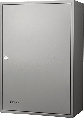 Barska CB13238 Key Lock 300 Position Adjustable Key Cabinet Lock Box Grey ,14.75" x 8" x 21.75"
