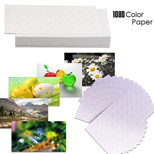 10 Pack Canon KP-108IN / KP108 Color Ink Paper includes 1080 Ink Paper sheets + 30 Ink toners for Canon Selphy CP1300, CP1200, CP910, CP900, cp770, cp760 Compact Photo Printers