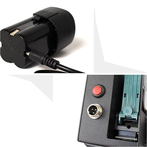 Premium Quality Handheld Intelligent Inkjet Printer Ink Date Coder Coding Machine LED Screen Display for Trademark,Logo,Graphic,Date Coder - English Edition