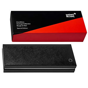 Montblanc Heritage Collection Rouge Et Noir Special Edition Resin Black Fountain Pen 114722