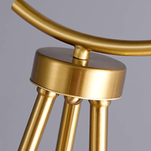 LED Glass Floor Lamp Personality Round Ball Tripod Storage Standing
