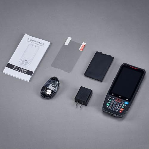 SVANTTO Android Barcode Scanner, Android 10 Handheld Computer, 1D/2D/QR Scanner, WiFi BT Communication