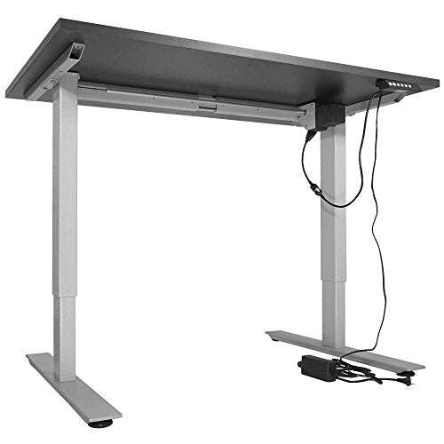 TITAN FITNESS A2 Single Motor Sit/Stand Desk w/Black 30"x48" Top Conversion