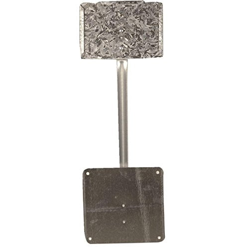 Collier Metal Galvanized Steel Sign Holders, Pack of 25 - 7 x 5 Inch