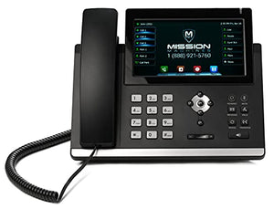 MM MISSION MACHINES Z-Cloud Phone System: Executive Pack - Auto Attendant, Voicemail, Cell & Remote Extensions, Call Recording, 3 Months Service (8 Phone Bundle)