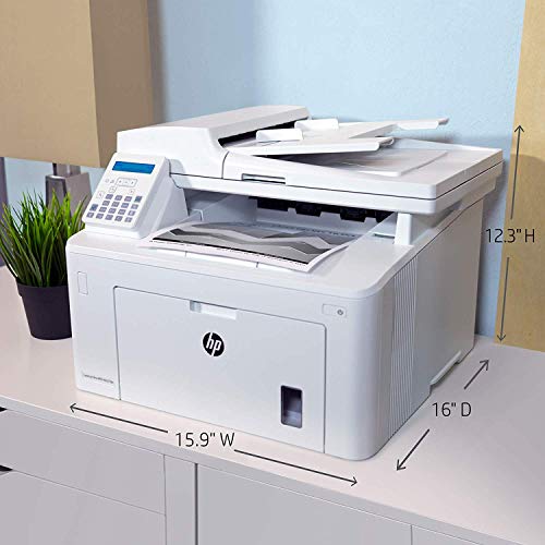 HP LaserJet Pro M227fdn All in One Laser Printer with Print Security (G3Q79A). Replaces HP M225dn Laser Printer