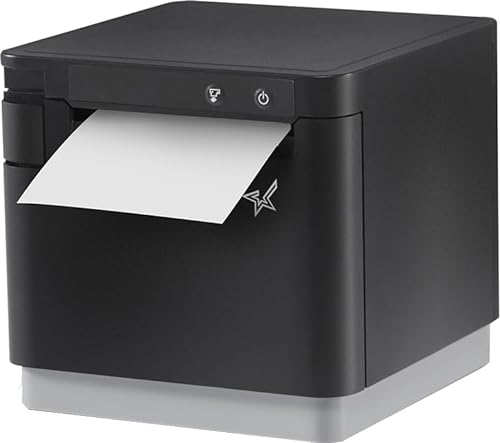 Star Micronics mC-Print3 3-inch Ethernet/USB Thermal POS Printer - Black