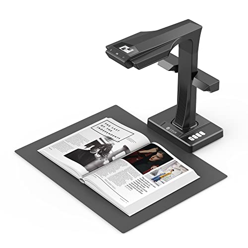 CZUR ET16 Plus Advanced Book & Document Scanner with Auto-Flatten & Deskew Tech