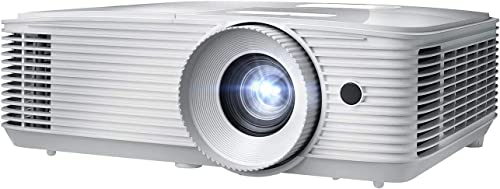 Optoma EH412x 1080p Professional Projector | 4,500 Lumens | 15,000 Hour Lamp Life | 4K HDR Input | Built-In Speaker