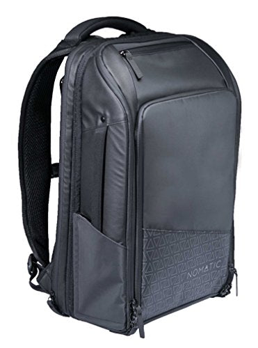 NOMATIC Travel Pack- Black Water Resistant Anti-Theft 30L Flight Approved Carry on Laptop Bag Computer Backpack
