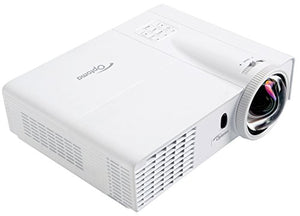 Optoma W303ST Full 3D WXGA 3000 Lumen DLP Short Throw Projector with 18,000:1 Contrast Ratio
