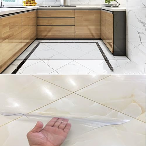AHAVI Clear Glass Floor Mat for Office Chair - Durable Non-Slip Hard Floor Rug (140X180CM/4.5FTX5.9FT)