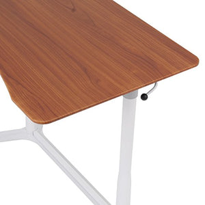 Calico Designs 51231 Sierra Height Adjustable Desk, White/Cherry