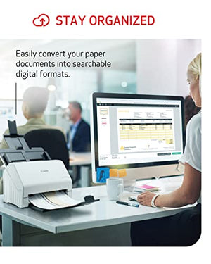 Canon imageFORMULA R30 Office Document Scanner, Auto Document Feeder, Duplex Scanning