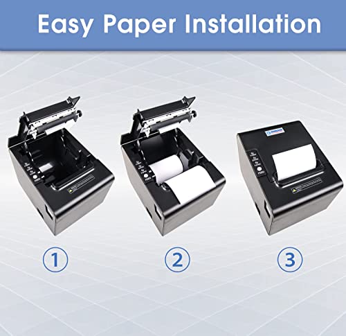 RIBAO BC-40 Mixed Denomination Bill Value Counting Money Counter with RB-80-RP 80mm Thermal Printer