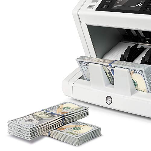 Safescan 2610 - High-Speed Bill Counter for Sorted, Single Denomination Bills with UV/Size Counterfeit Detection
