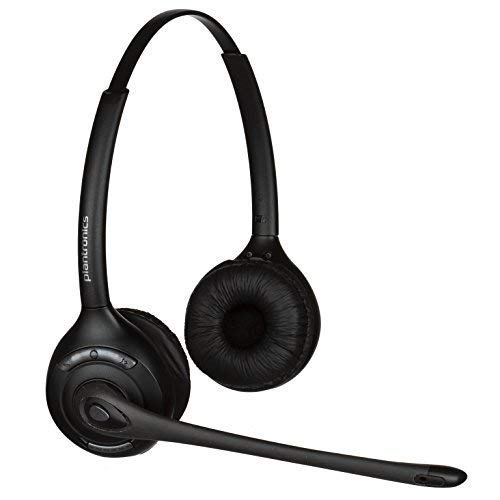 Plantronics CS520 Wireless Headset Bundled with Lifter, Busy Light and Headset Advisor Wipe- Professional Package