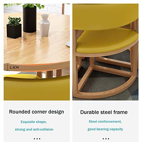 Small Round 80cm Dining Table | Space Saving Office Reception Table