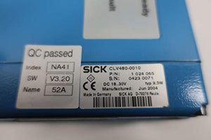 SICK CLV480-0010 BAR Code Scanner 18-30V-DC