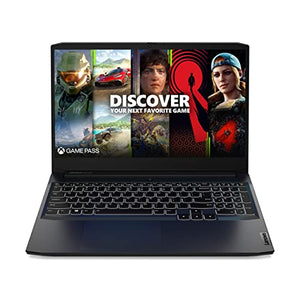 Lenovo IdeaPad 3 Gaming Laptop, 15.6" FHD (1920 x 1080) Display, NVIDIA GeForce GTX 1650, 8GB DDR4, 256GB SSD, Shadow Black & Laptop Shoulder Bag T210, 15.6-Inch Laptop or Tablet, Sleek, Black