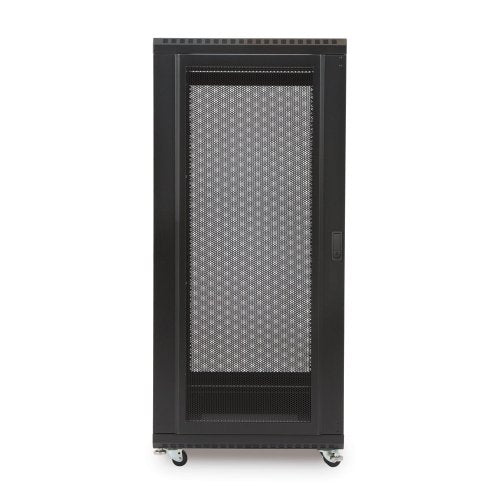 Kendall Howard 27U Linier Glass and Vented Doors Server Cabinet