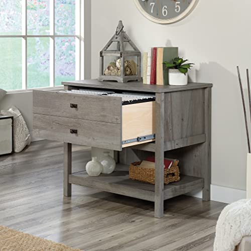 Sauder Cottage Road Lateral File Cabinet, Mystic Oak Finish, 32.44" x 21.81" x 29.76