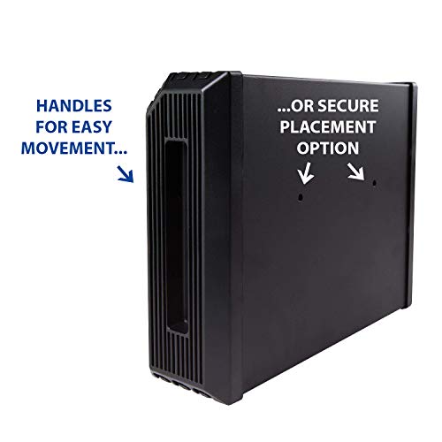 Viking Security Safe VS-37PZ Two Gun Safe with FBI Certified Fingerprint Safe Biometric Safe Sensor & Keypad 2 Handgun Capacity Pistol Safe
