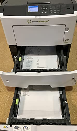 Source Technologies Standard MICR ST9720 Printer Base Model (50 ppm) (800 MHz) (256 MB) (1200 x 1200 dpi) (Max Duty Cycle 150,000 Pages) (Duplex) (USB/Ethernet) (650 Sheet Input Cap)