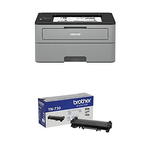 Brother Compact Monochrome Laser Printer, HLL2350DW with Standard Yield Black Toner